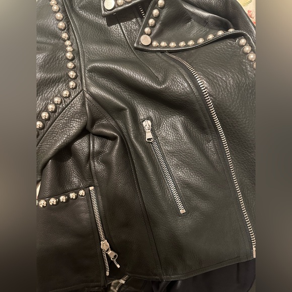 Bythenamesake custom studded leather  jacket - Picture 6 of 8